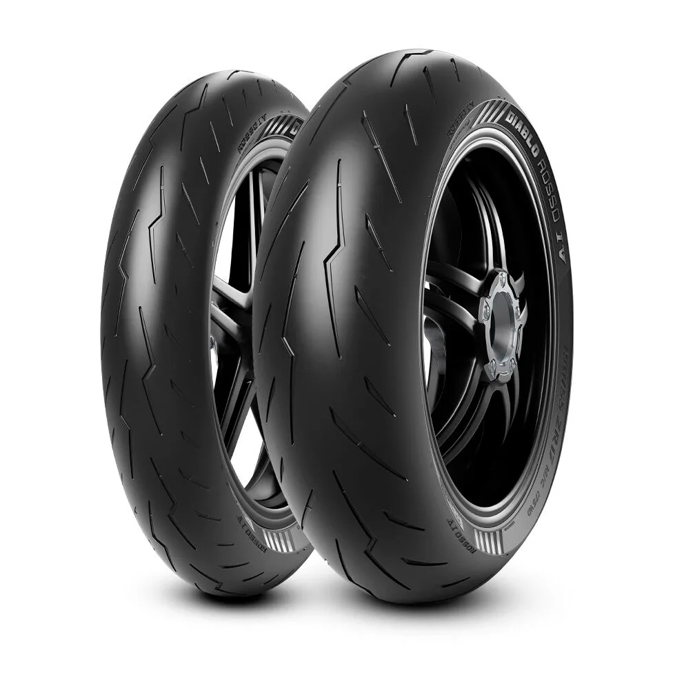 Pneu Pirelli 110/70zr17 Diablo Rosso Iv (tl)  (54w) (d)