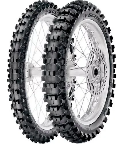 Pneu Pirelli 110/90-19 Scorpion Mx32 Mid Soft (tt) 62m (t)