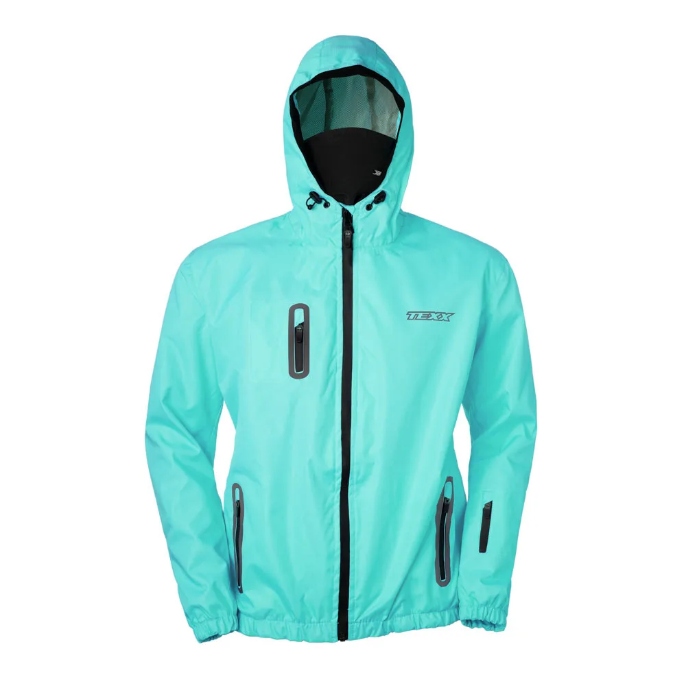 Jaqueta Texx Corta Vento Neon V2 Azul Clar