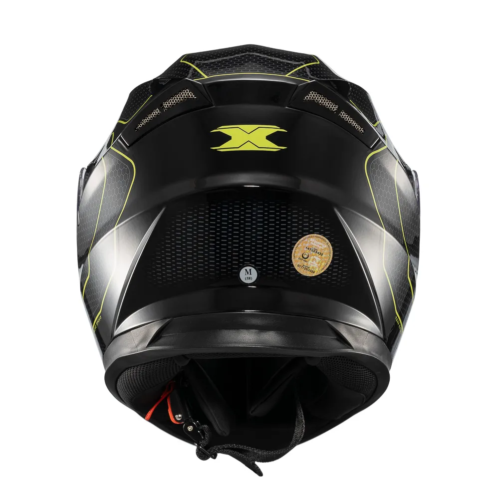 Capacete Texx Strike Panther Verd Bril 56